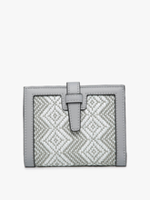 Load image into Gallery viewer, Bessie Canvas Wallet w/ Slip Closure