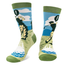 Load image into Gallery viewer, Swing Swear Repeat Funny Golf Socks for Men