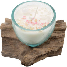 Load image into Gallery viewer, DRIFTWOOD AND MOLTEN GLASS CANDLES