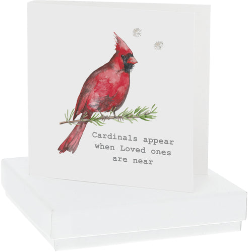 Cardinals Appear - 4mm Sterling Silver Cubic Zirconia Stud Earrings