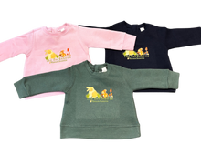 Load image into Gallery viewer, Youth "The Berkshires" Bunny and Squirrel Crewneck