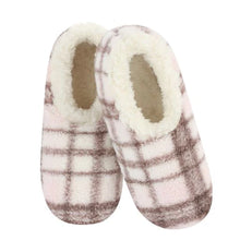 Load image into Gallery viewer, Women&#39;s Pretty In Plaid Snoozies Slippers