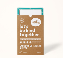 Load image into Gallery viewer, Zero Waste Laundry Detergent Sheets (Fragrance-Free)
