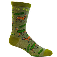 Load image into Gallery viewer, Men's Dill Doe Sock Funny Socks for Men Crazy Novelty Socks for Guys