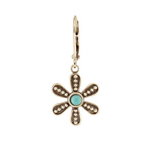 Load image into Gallery viewer, Granulated Flower Earring