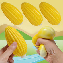 Load image into Gallery viewer, TPR Realistic Fruit Corn Squeeze Toy