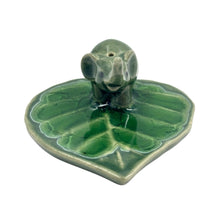 Load image into Gallery viewer, Elephant On Leaf Ceramic Incense Holder - Assorted