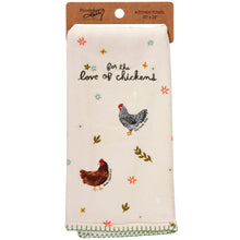 Load image into Gallery viewer, Love Of Chickens Kitchen Towel