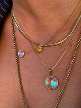 Load image into Gallery viewer, Aurora - Halo Crystal Necklace (9mm)