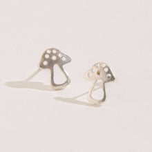 Load image into Gallery viewer, Mushroom Stud Buds Earrings