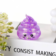 Load image into Gallery viewer, Sugar Squishy Glitter smiley Poop Squeeze Toy squishy fidget toy