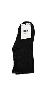 HUE Multi Stripe Wool Blend Mini Crew Socks, 2 Pack