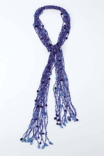 Thick Lariat Neck Db/Sky