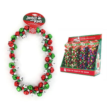 Load image into Gallery viewer, Jingle &amp; Ring Sleigh Bell Stretch Necklace
