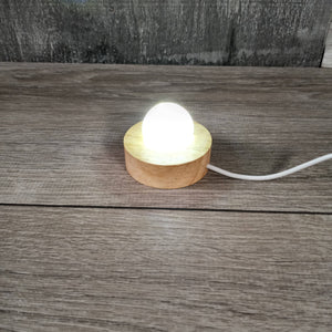LED Crystal Display Light Stand