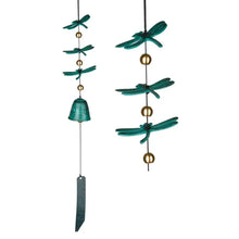 Load image into Gallery viewer, Woodstock Habitats™ - Dragonfly Windbell, Verdigris