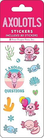 Axolotls Sticker Set