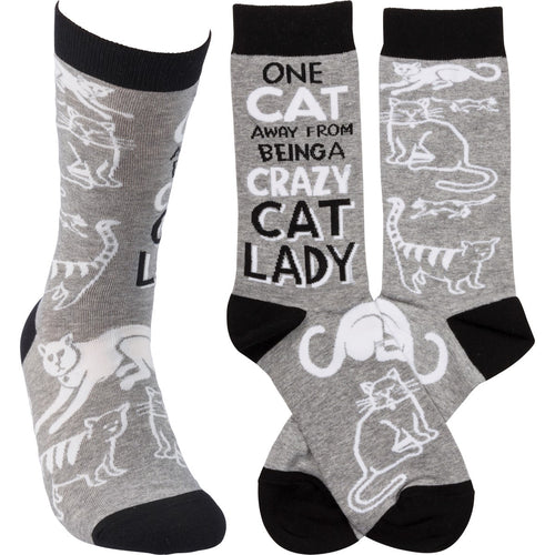 Crazy Cat Lady Socks
