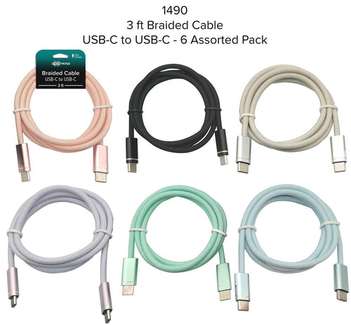 3FT USBC to USBC Cable
