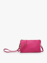 Load image into Gallery viewer, Riley Monogrammable 3 Compartment Crossbody/Wristlet