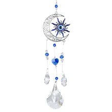 Load image into Gallery viewer, SUN &amp; MOON EVIL EYE SUNCATCHER