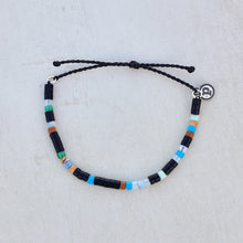 Load image into Gallery viewer, Men&#39;s Mixed Seed Bead Cord Bracelet