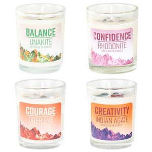 Energy Stone Jar Candles