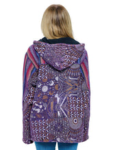 Load image into Gallery viewer, Jacket Zip-up Gheri Mandala Mushroom Print