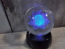 Load image into Gallery viewer, Laser Engraved 80mm Glass Sphere
