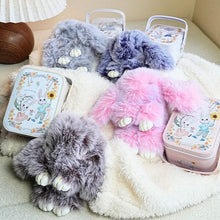 Load image into Gallery viewer, Bao Bunny™ Furry Kawaii Plush Keychain Mystery Tin