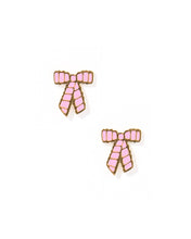 Load image into Gallery viewer, Screwback Stud Earrings - Conley Pink Bow