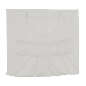 Embroidered Nightgown - Neckline Embroidery