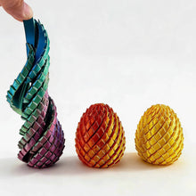 Load image into Gallery viewer, 3D Printed Dragon Egg Twisty Fidget Toy Stress-Relief Toy