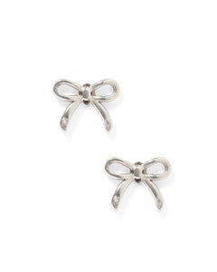 Screwback Stud Earrings - Sadie - Silver