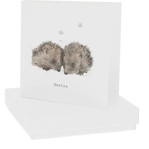 Bestie - 4mm Sterling Silver Cubic Zirconia Stud Earrings