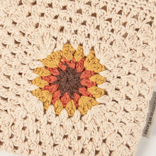 Load image into Gallery viewer, Crochet Sunflower Crossbody Bag