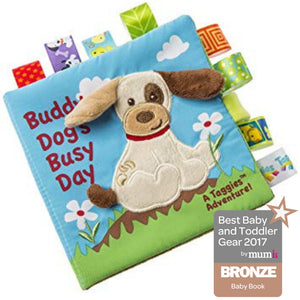 Taggies Buddy Dog Soft Book – 6×6″