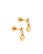 Load image into Gallery viewer, Screwback Stud Earrings - Millie Heart