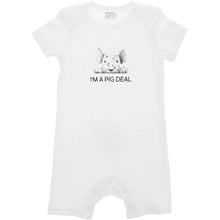 Load image into Gallery viewer, Pig Deal Romper