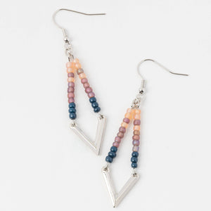 Aurelia Kite Seed Bead Earrings