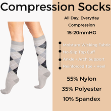Load image into Gallery viewer, Summer Infusion Knee High Compression Socks