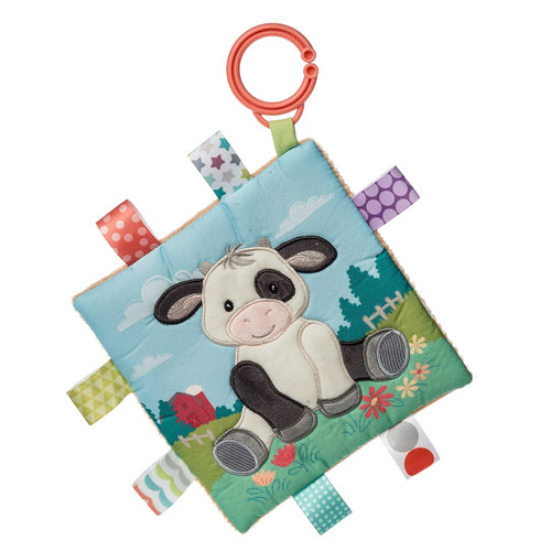 Taggies Crinkle Me Buttercup Cow – 6×6″