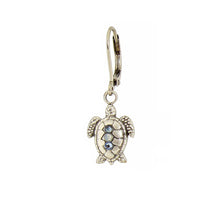 Load image into Gallery viewer, Crystal Turtle Earring