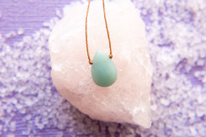 Amazonite Soul-Full of Light Necklace for Courage - SFOL05