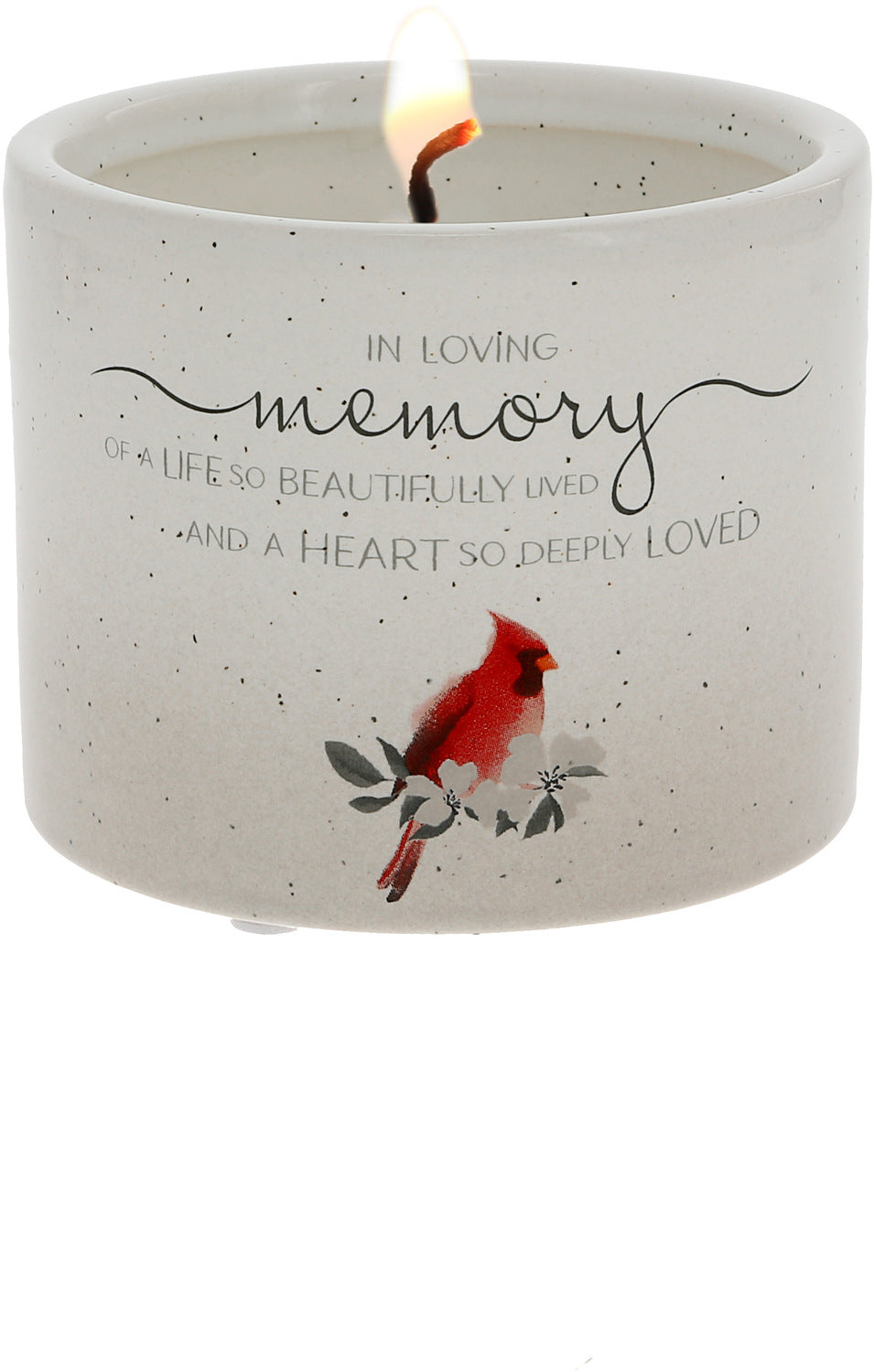 In Loving Memory - 8 oz - 100% Soy Wax Reveal Double Wick Candle Scent: Tranquility