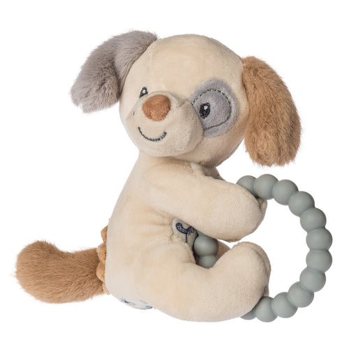 Sparky Puppy Teether Rattle – 6″
