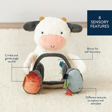 Load image into Gallery viewer, Carmen the Cow - Itzy Bitzy Mirror™ Travel + Tummy Time Toy