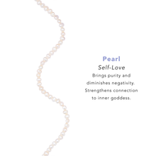 Load image into Gallery viewer, Self Love Pearl 4mm Healing Bracelet