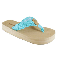 Load image into Gallery viewer, Harbor Pool Blue Flip Flops