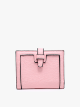 Load image into Gallery viewer, Bessie Canvas Wallet w/ Slip Closure